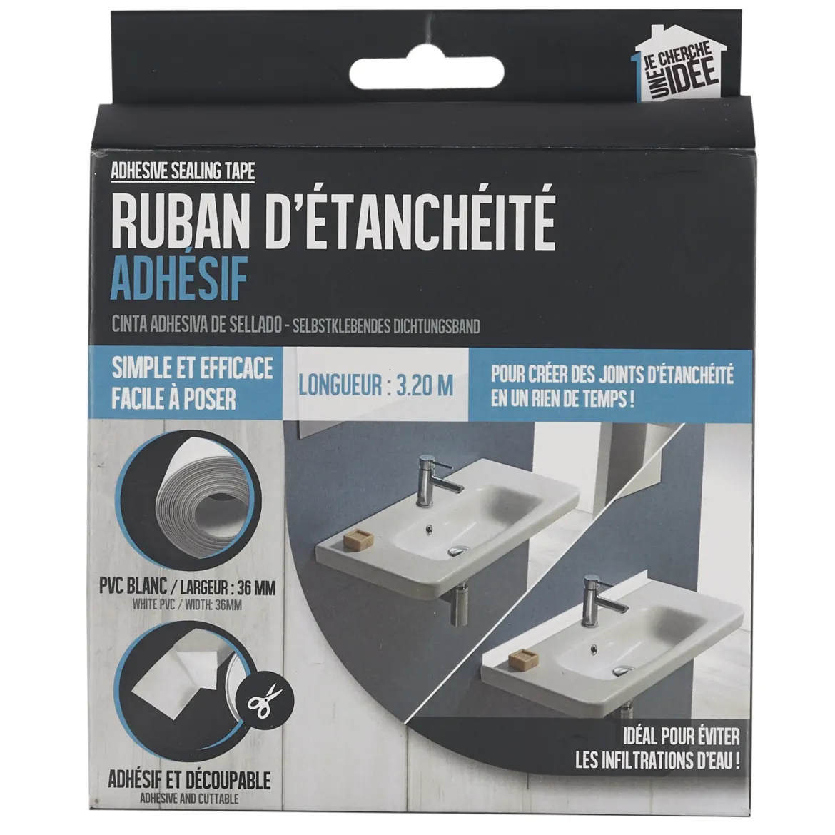 RUBAN ETANCHEITE AUTO ADHESIF L.320CM