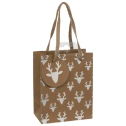 SAC CADEAU HOLOGRAPHIQUE MINI TAILLE KRAFT