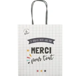 SAC CADEAU MERCI MAITRESSE