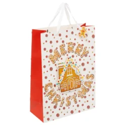 SAC CADEAU PAIN EPICE D.33X15X46CM