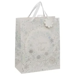 SAC CADEAU SOUFFLE POLAIRE D.26X12.7X32.4CM