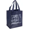 SAC A BOUTEILLES RECYCLE 24X28X16CM