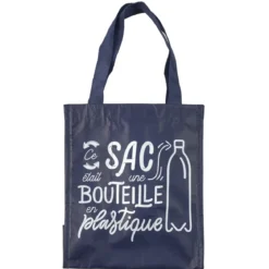 SAC A BOUTEILLES RECYCLE 24X28X16CM