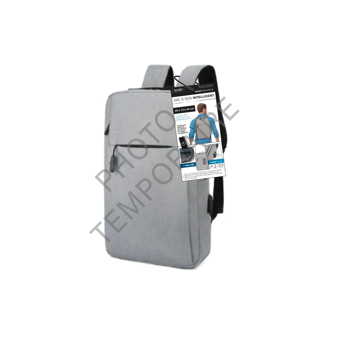 SAC A DOS ORDINATEUR AVEC BRANCHEMENT USB