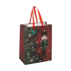 SAC CADEAU CASSE NOISETTE D.17.8X9.8X22.9CM