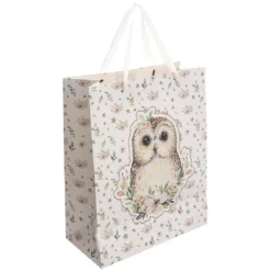 SAC CADEAU DOUCEUR NEIGES D.26.7X12.5X33CM