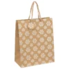 SAC CADEAU KRAFT HOLOGRAPHIQUE D.26.7X13.7X33CM