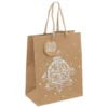 SAC CADEAU KRAFT HOLOGRAPHIQUE D.18X10X23CM