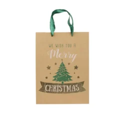 SAC CADEAU NOEL 21.5X8X28.5CM