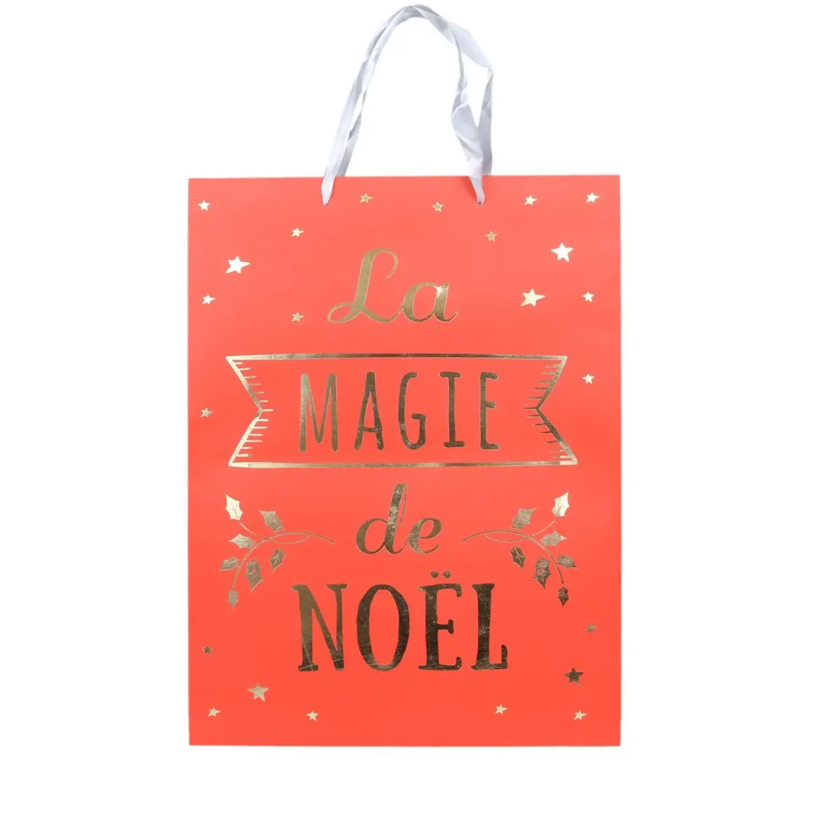 SAC CADEAU NOEL 28X8X37CM