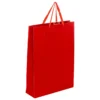 SAC CADEAU PAILLETTE ROUGE D.33X10.2X45.5CM