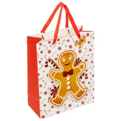 SAC CADEAU PAIN EPICE D.26X12.7X32.4CM