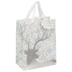 SAC CADEAU SOUFFLE POLAIRE D.17.8X9.8X22.9