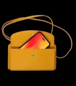 SAC COMPAGNON TELEPHONE BLINDE GRAINE