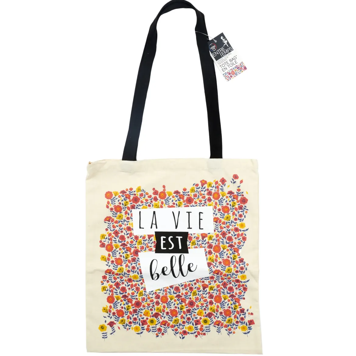 SAC EN TOILE LIBERTY 38X40CM
