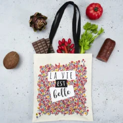 SAC EN TOILE LIBERTY 38X40CM