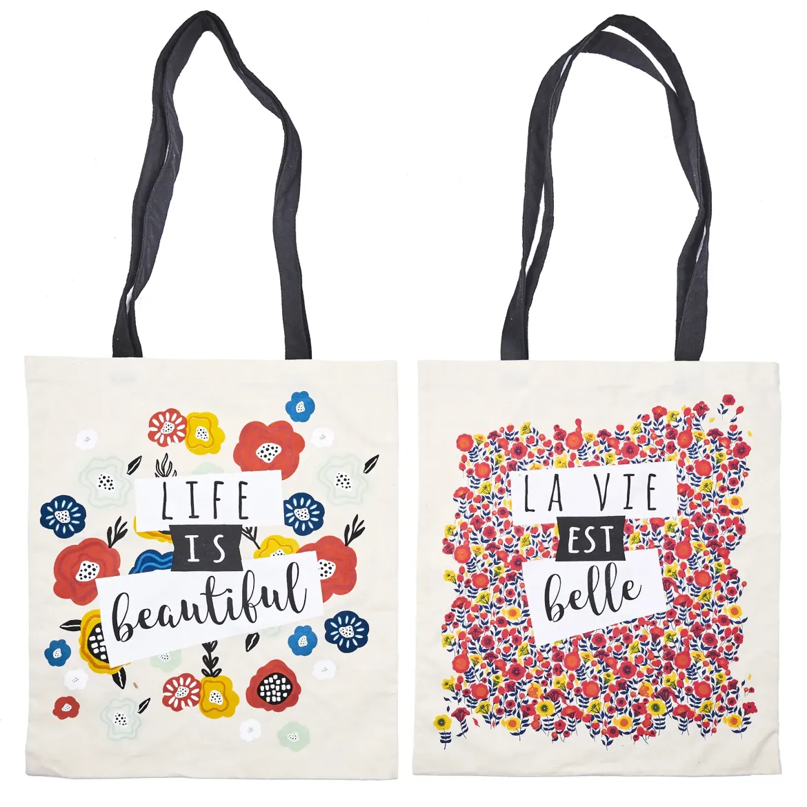SAC EN TOILE LIBERTY 38X40CM