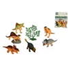 SACHET 6 DINOSAURES ET 2 ACCESSOIRES