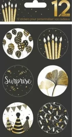 SACHET ETIQUETTE ADHESIVE CHIC