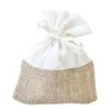 SACHET TOILE ET TISSU X4 PIECES