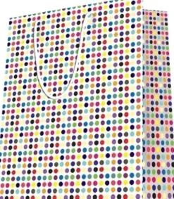 SAC KDO POINTS COLORES PF 18X23CM