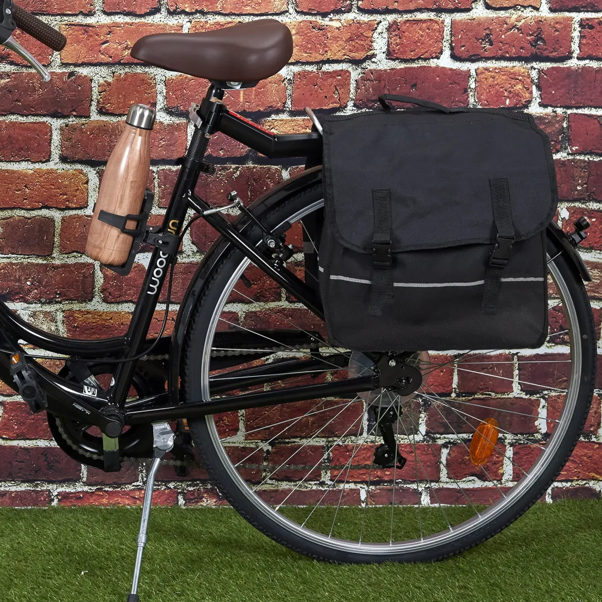 SACOCHE DOUBLE UNIVERSELLE POUR VELO 24L