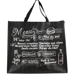 SAC SHOPPING BISTROT 40X45X20CM