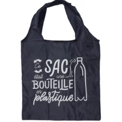 SAC SHOPPING PLIABLE RECYCLE 38X60CM