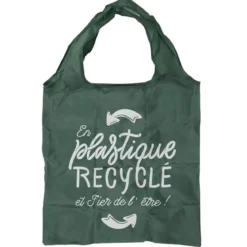SAC SHOPPING PLIABLE RECYCLE 38X60CM