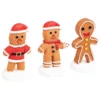 SANTON VILLAGE DE NOEL GINGERBREAD X3 PIECES