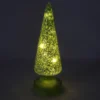 SAPIN A POSER VERRE LUMINEUX H.26CM