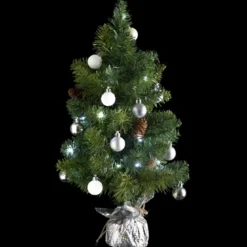 SAPIN COPPER AVEC ACCESSOIRES 20LED H.50CM