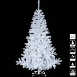 SAPIN ELEGANT BLANC H.180CM