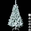 SAPIN FLOQUE H.150CM