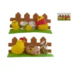 SCENE DE PAQUES AVEC POUSSINS