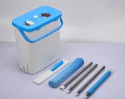 SEAU ESSOREUR BALAI EPONGE MOPPY DUO