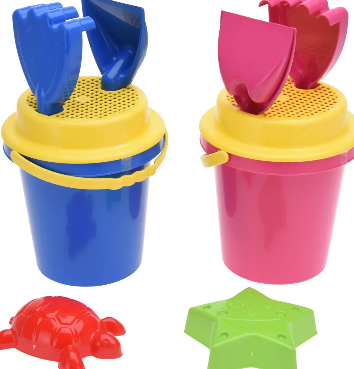 SEAU PLAGE GARNI 5 PIECES