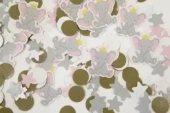 SEMIS DE TABLE EN PAPIER THEME ELEPHANT 10G