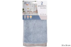 2 SERPILLERES MICROFIBRE 50X70CM
