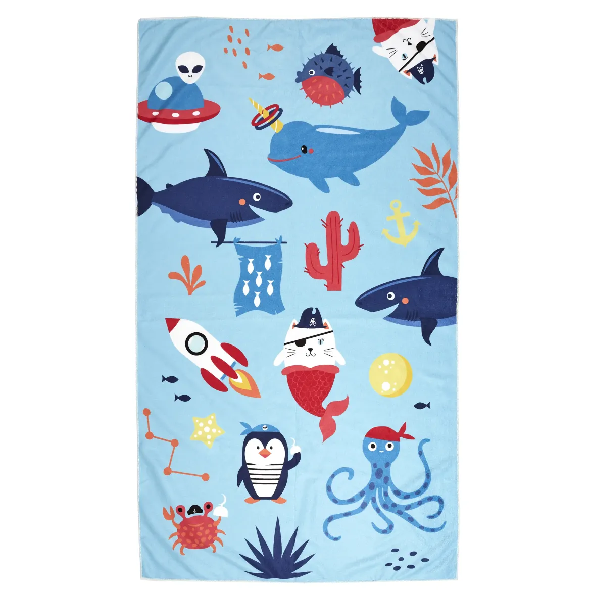 SERVIETTE DE BAIN ENFANT 120X60CM