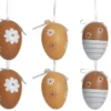 SET 6 OEUFS DECO