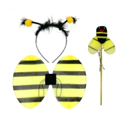 SET ABEILLE AILES TIARE ET BAGUETTE