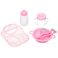 SET ACCESSOIRES REPAS POUPEE