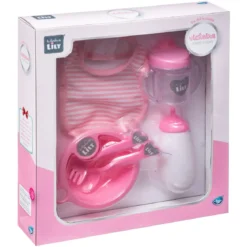 SET ACCESSOIRES REPAS POUPEE