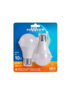 SET 2 AMP.LED E27 10W 60W A60 LIC