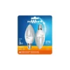SET 2 AMP.LED E14 3W 25W BOUGIE LIC