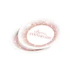 SET 6 ASSIETTES CARTON D.18.5CM ANNIVERSAIRE ROSE GOLD