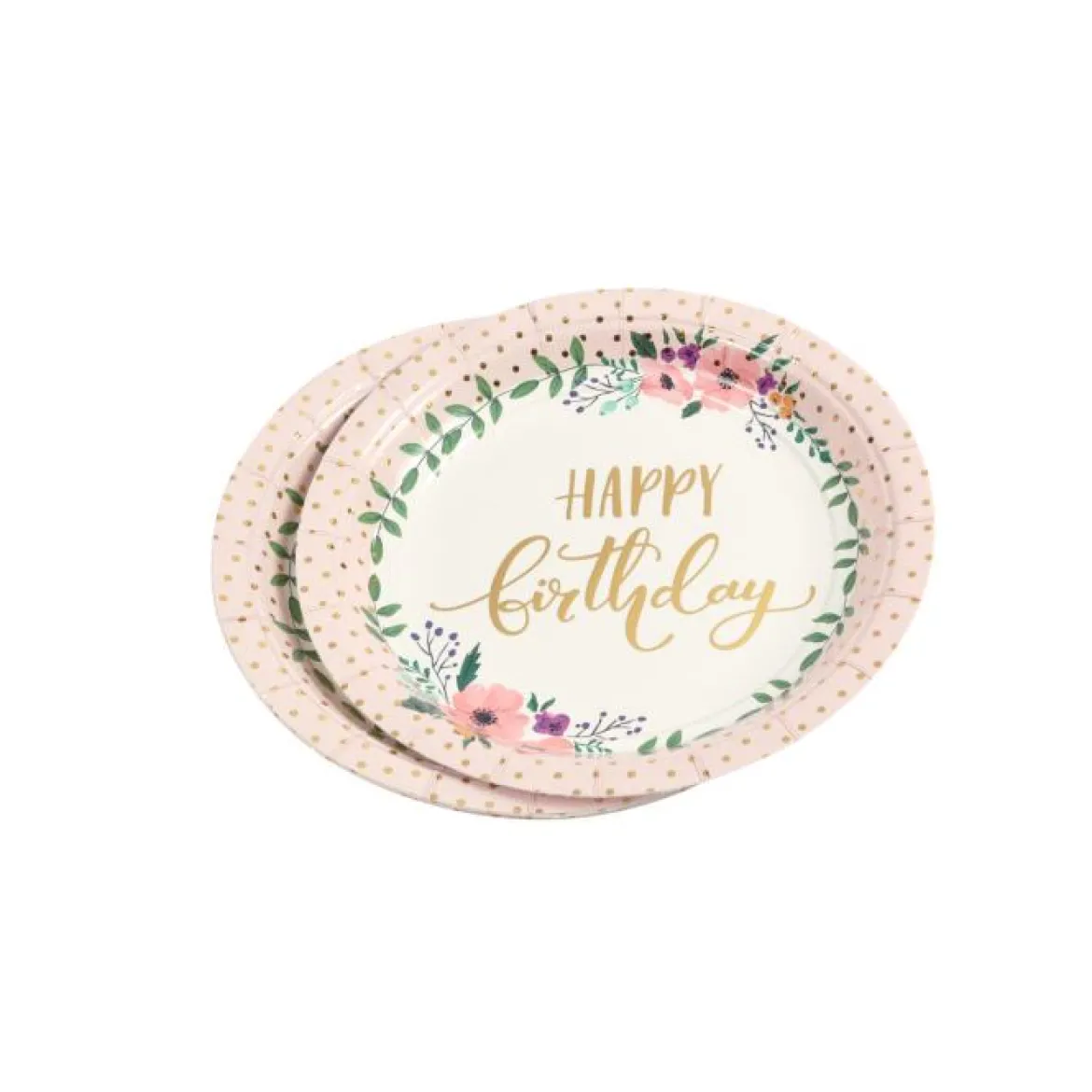 SET 6 ASSIETTES D.18.5CM BOHO CHAT
