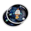 SET 6 ASSIETTES D.23CM ESPACE