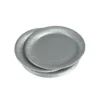 SET 20 ASSIETTES RONDE CARTON D.23CM ARGENT